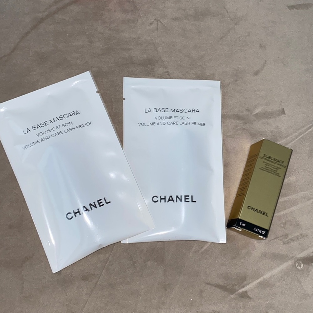 Chanel la base mascara (2) and Sublimage face scrub bundle